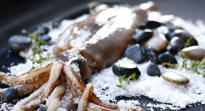 韩式石头烤鱿鱼